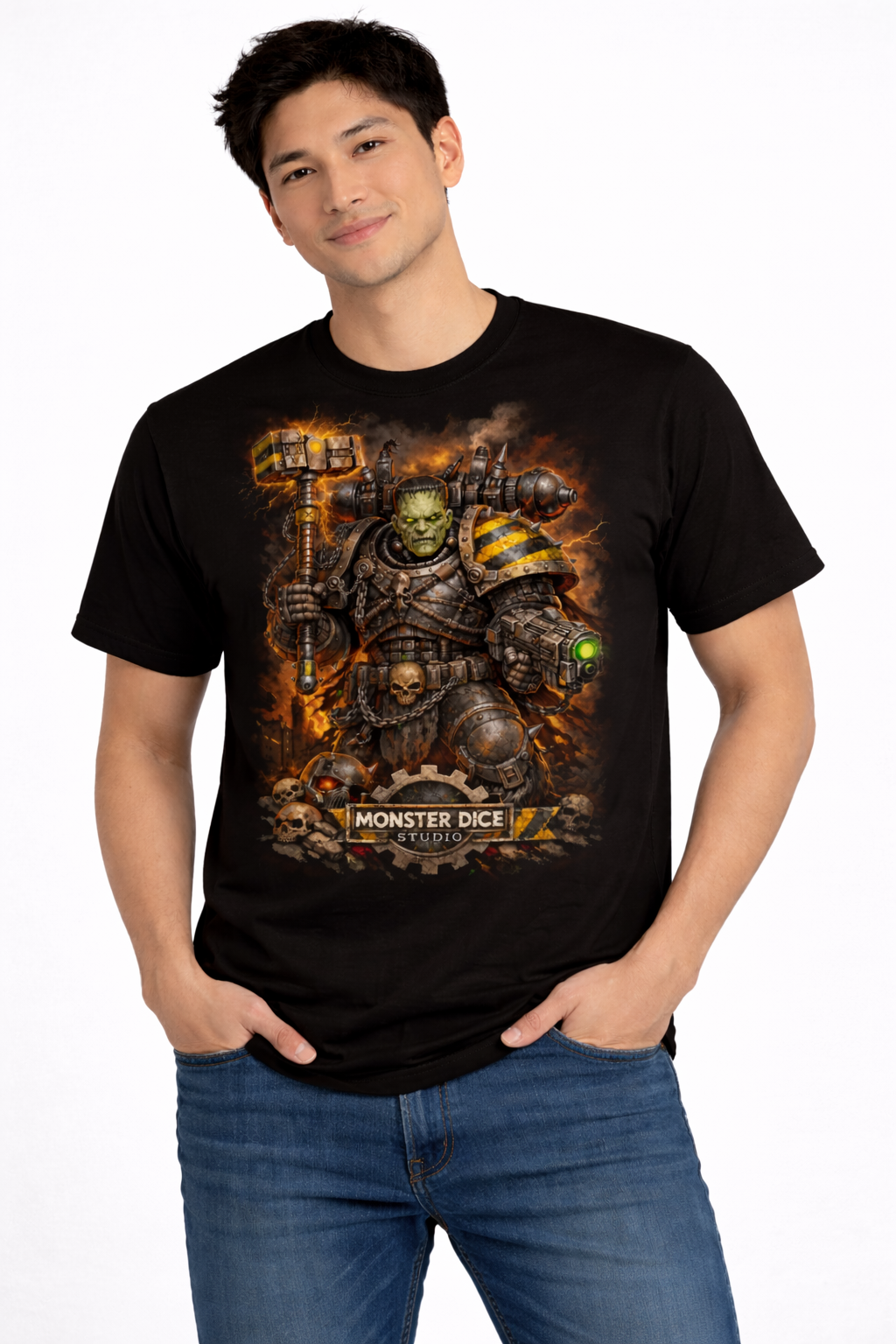 Frankenstein The Armored Warrior – Graphic T-shirt Series 2