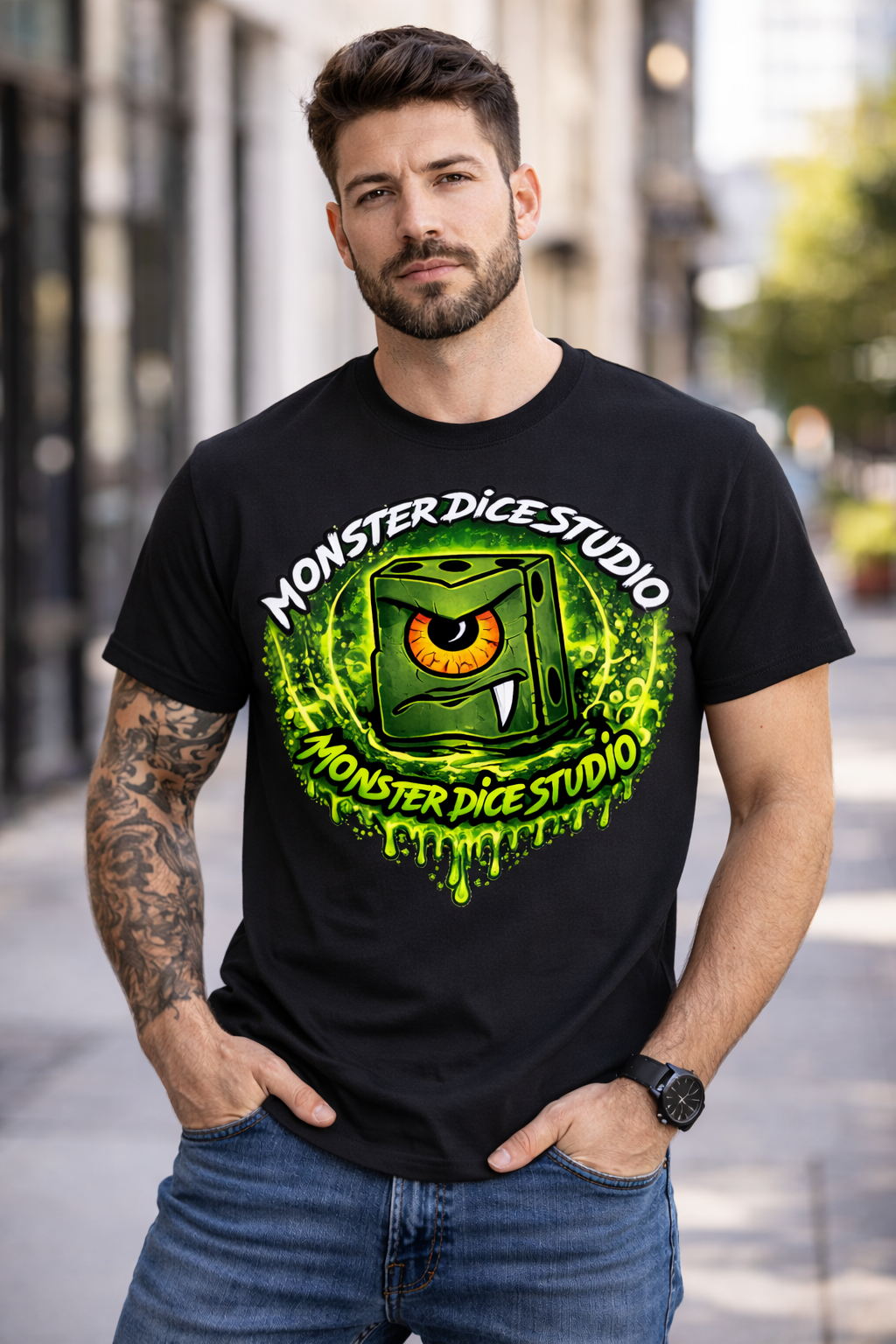 Monster Dice Studio Graphic T-Shirts