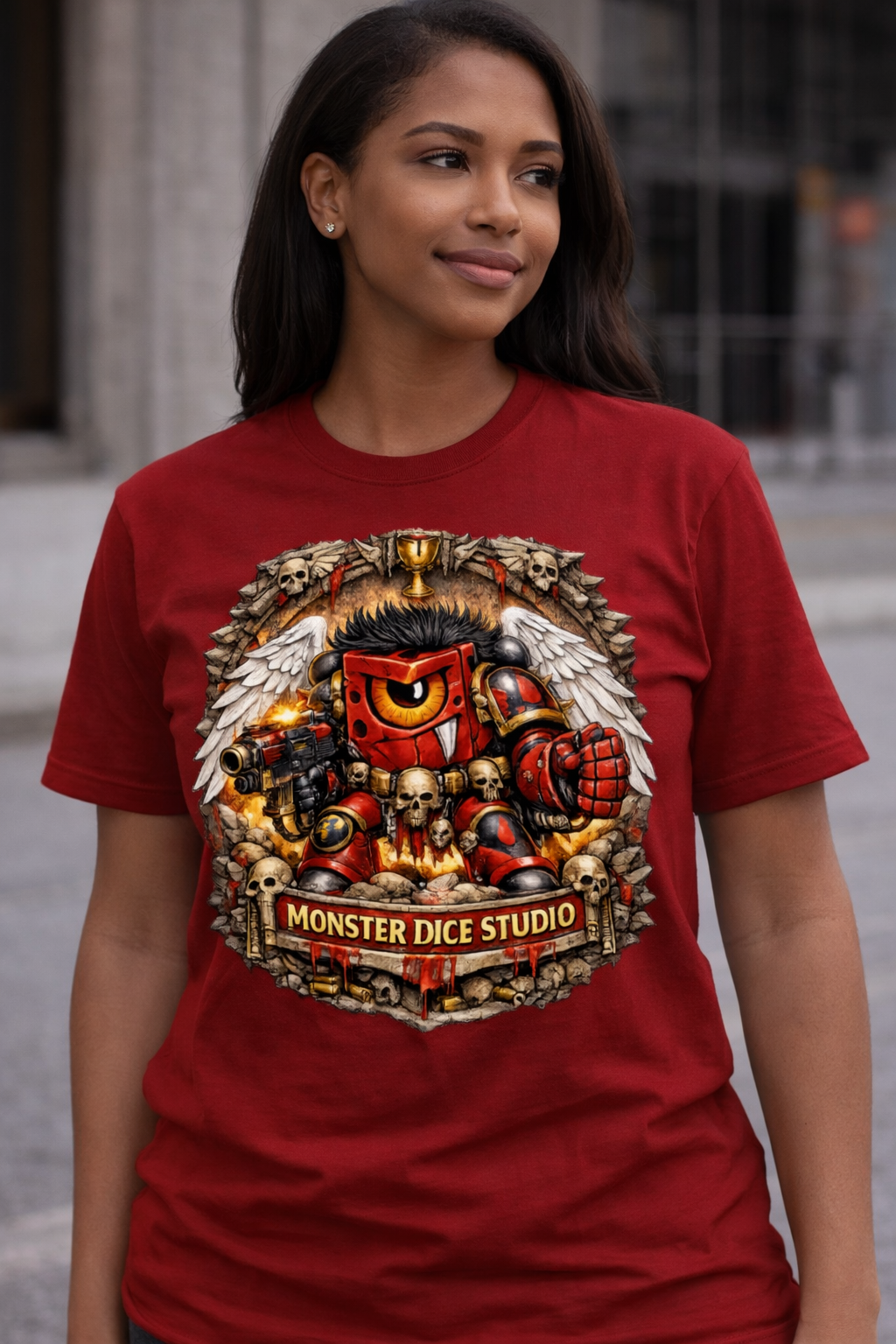 Winged Vampire Graphic T-Shirts