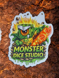 Dice Man – 3" x 3" Vinyl Die-Cut Sticker
